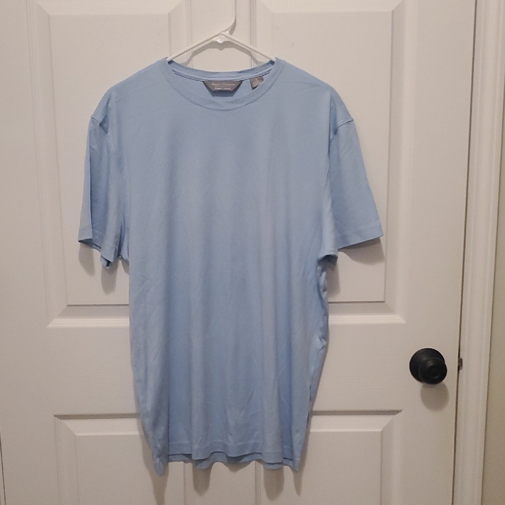 Daniel Cremieux Light Blue Short Sleeve Crew Tee